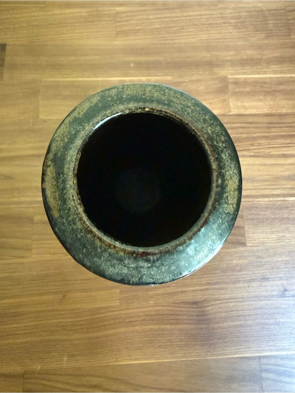 Vintage 1981 Studio Art Pottery Stoneware Vase – MCM Earthy Geometric Lines